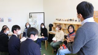 「神奈川県立二俣川看護福祉高等学校の校外学習で、南万騎が原駅周辺を見学」　2025年2月20日（木）