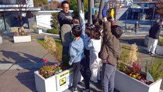 万騎が原小学校 『みなまき みんなのひろば 緑化プロジェクト』体験 2025年11月27日(木)